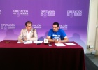 Los diputados provinciales, Luis Briones y Javier Lezcano.
